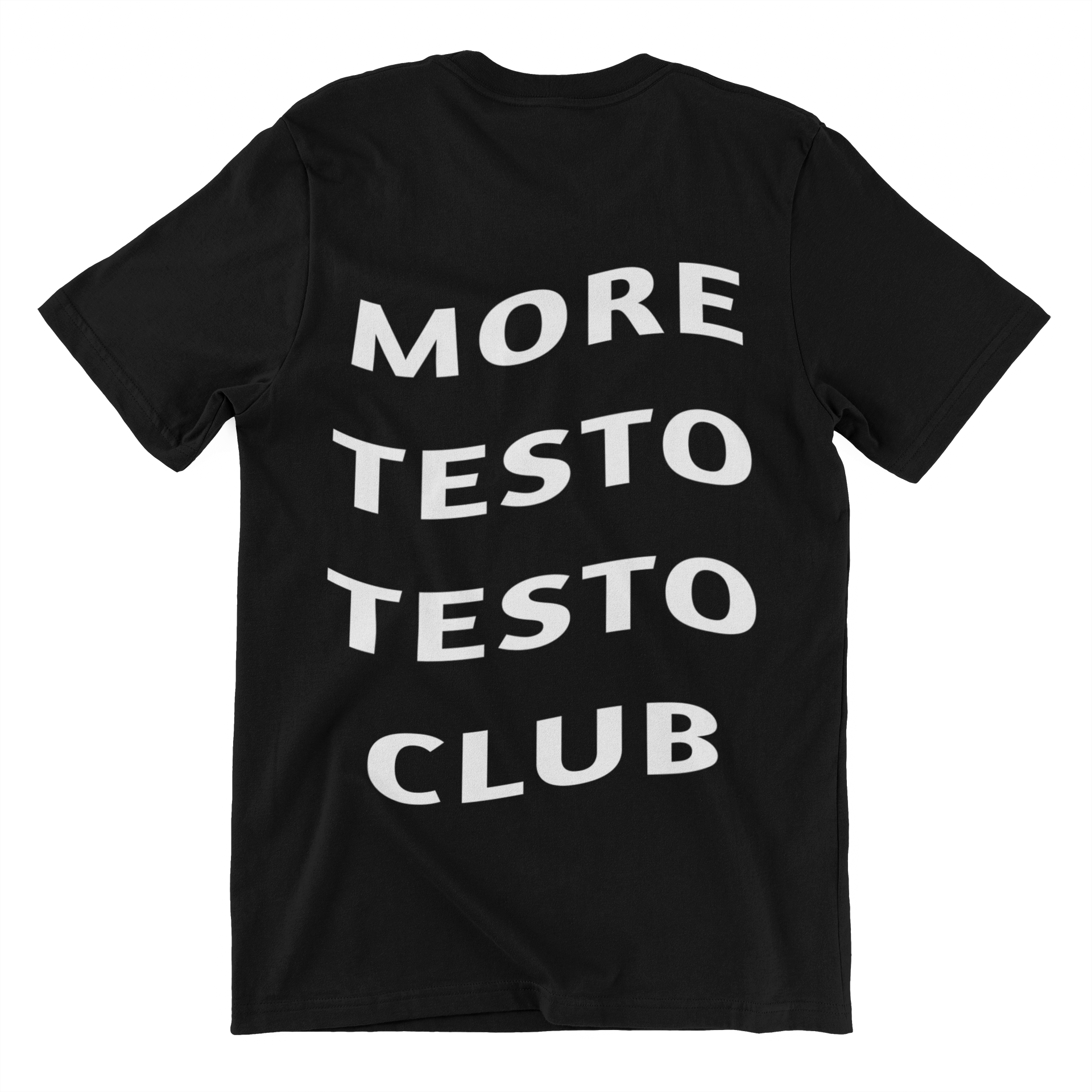 more testo (Backprint) Shirt