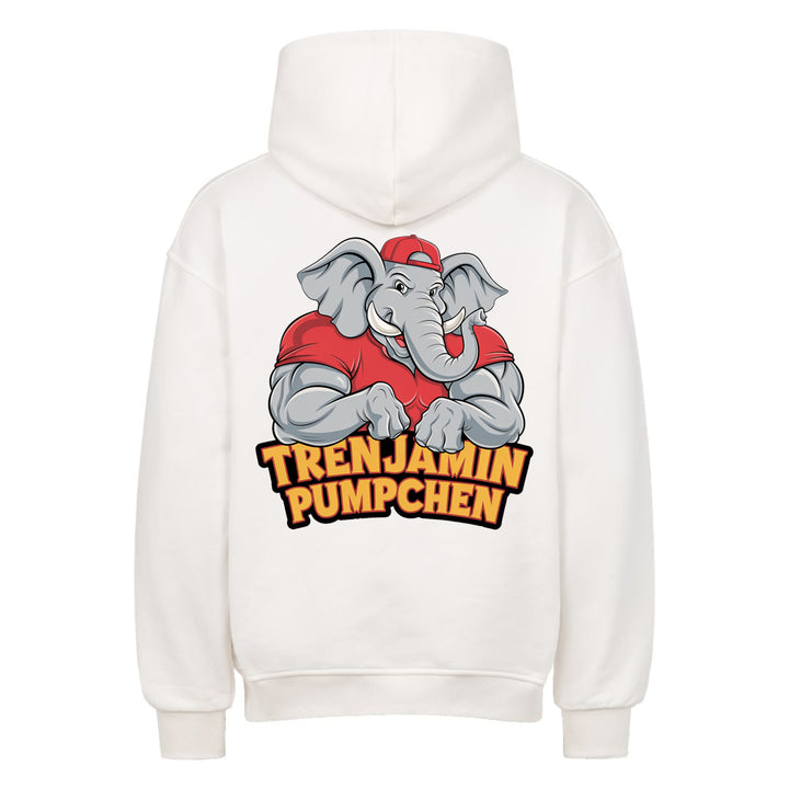 Sudadera con capucha extragrande (estampado en la espalda) Trenjamin Pumpchen