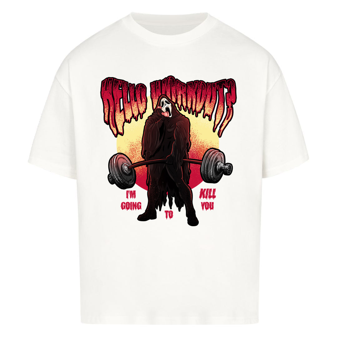 Hallo training oversized shirt