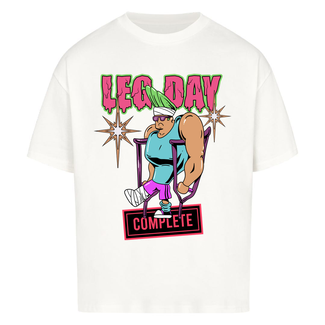 Chemise oversize complète pour le jour des jambes