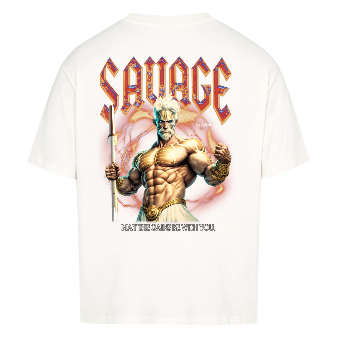 Savage (Backprint) Oversized Shirt