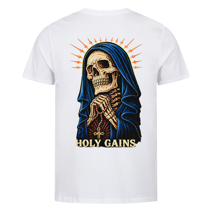 Holy Gains (Backprint) T-Shirt
