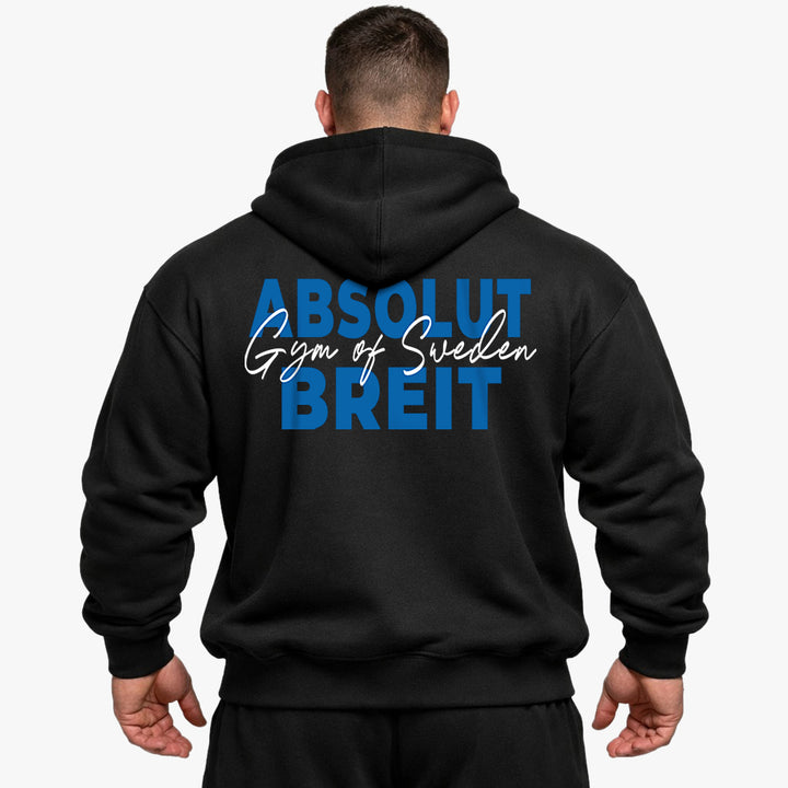 Absolut Breit (Backprint) Oversized Hoodie