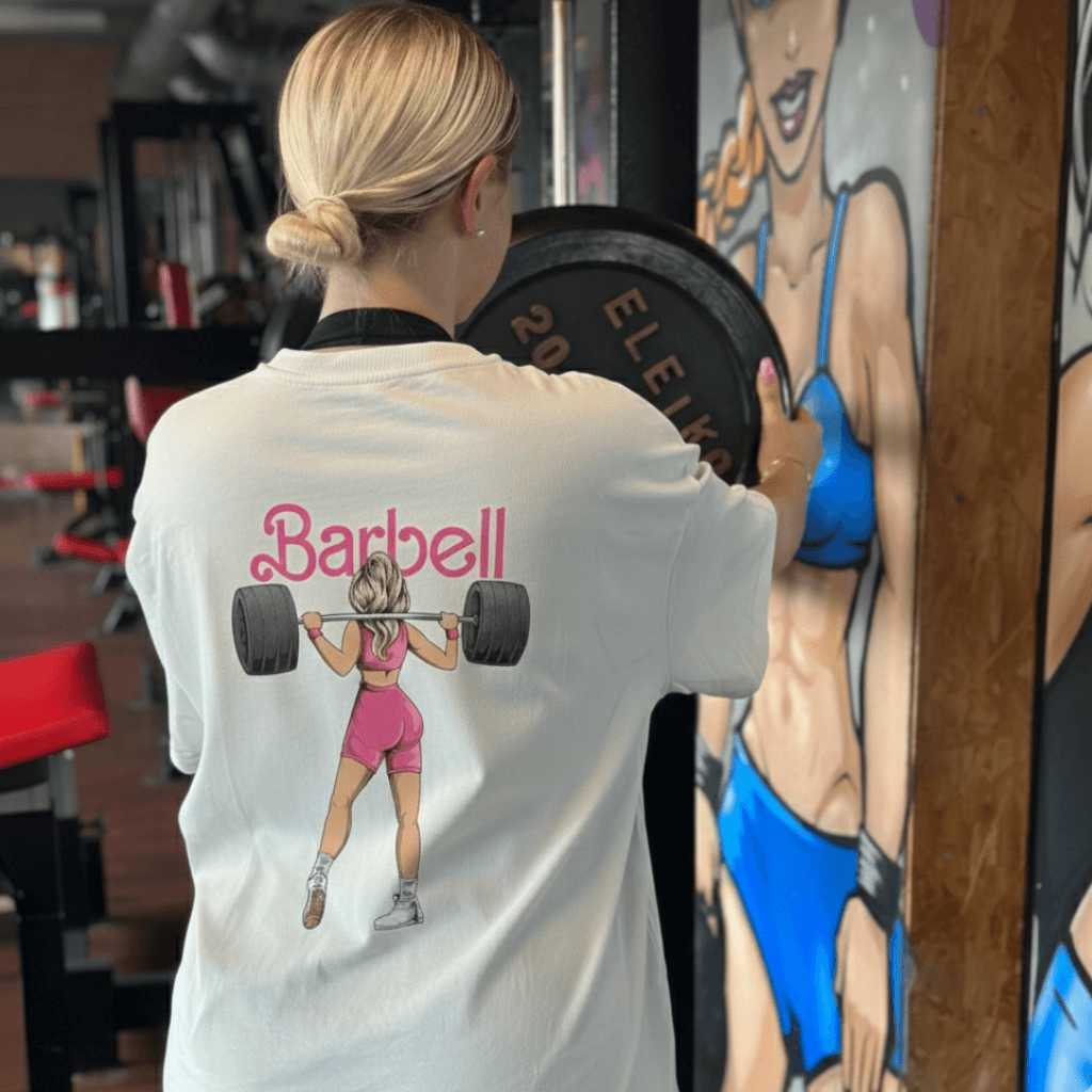 Barbell (Backprint) Oversized Shirt