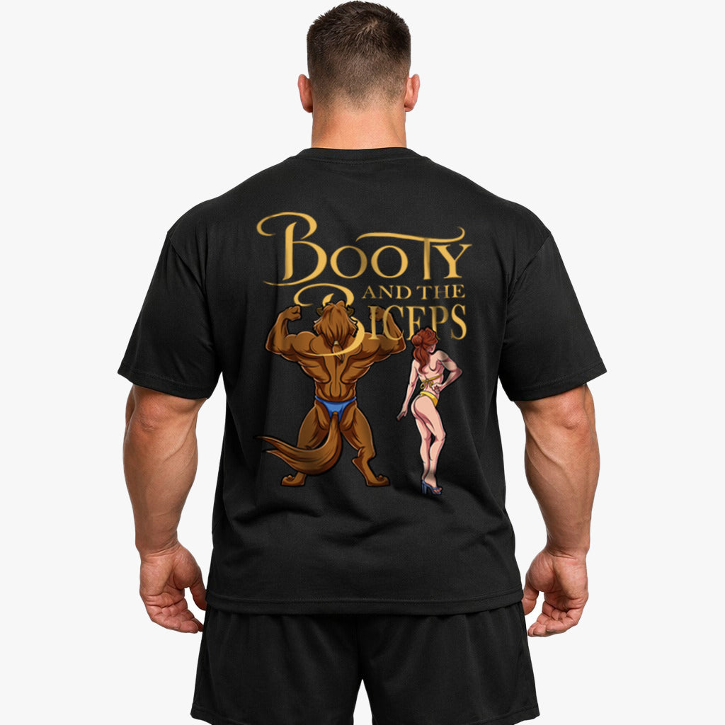 Booty and the Biceps (Backprint) Oversized Shirt