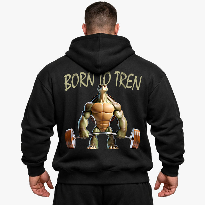 Born to Tren (Backprint) Oversized Hoodie