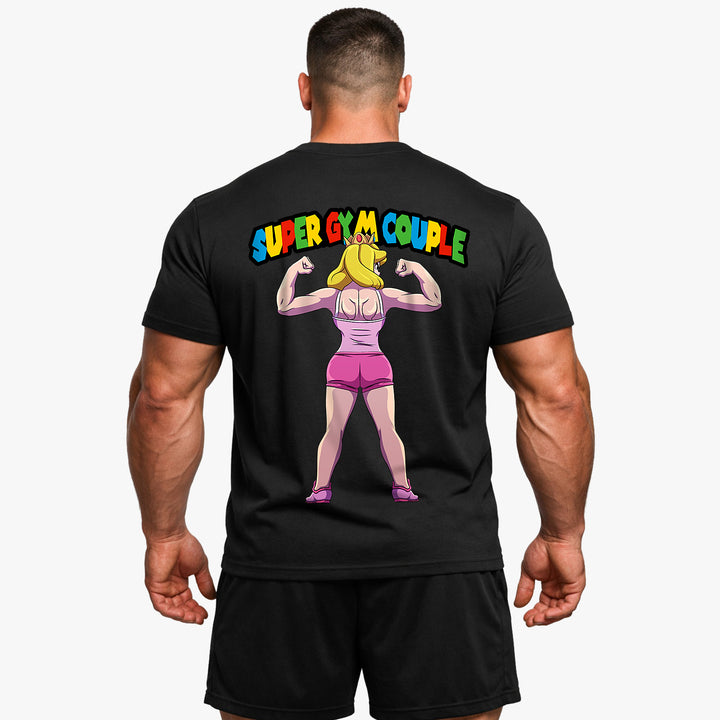 Gym Couple (Backprint) Shirt