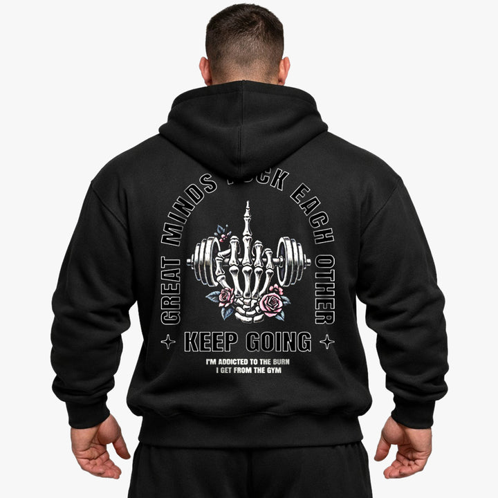 Keep Going Oversized (Backprint) Hoodie