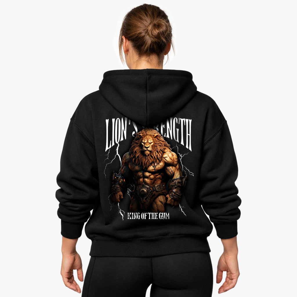 Lion's Strength Oversized Hoodie