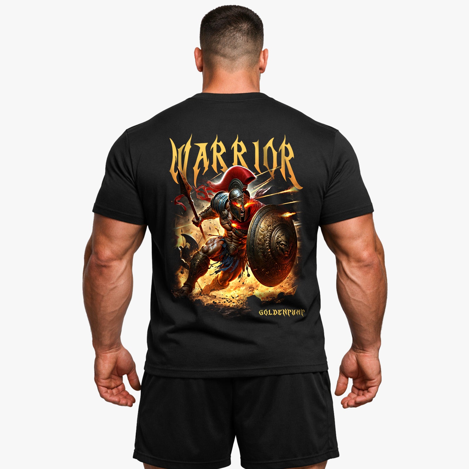 Train Hard (Backprint) Shirt