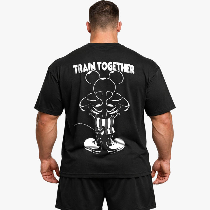 Train Together (Backprint) Oversized Shirt