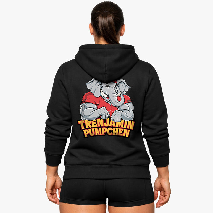 Trenjamin Pumpchen (Backprint) Hoodie