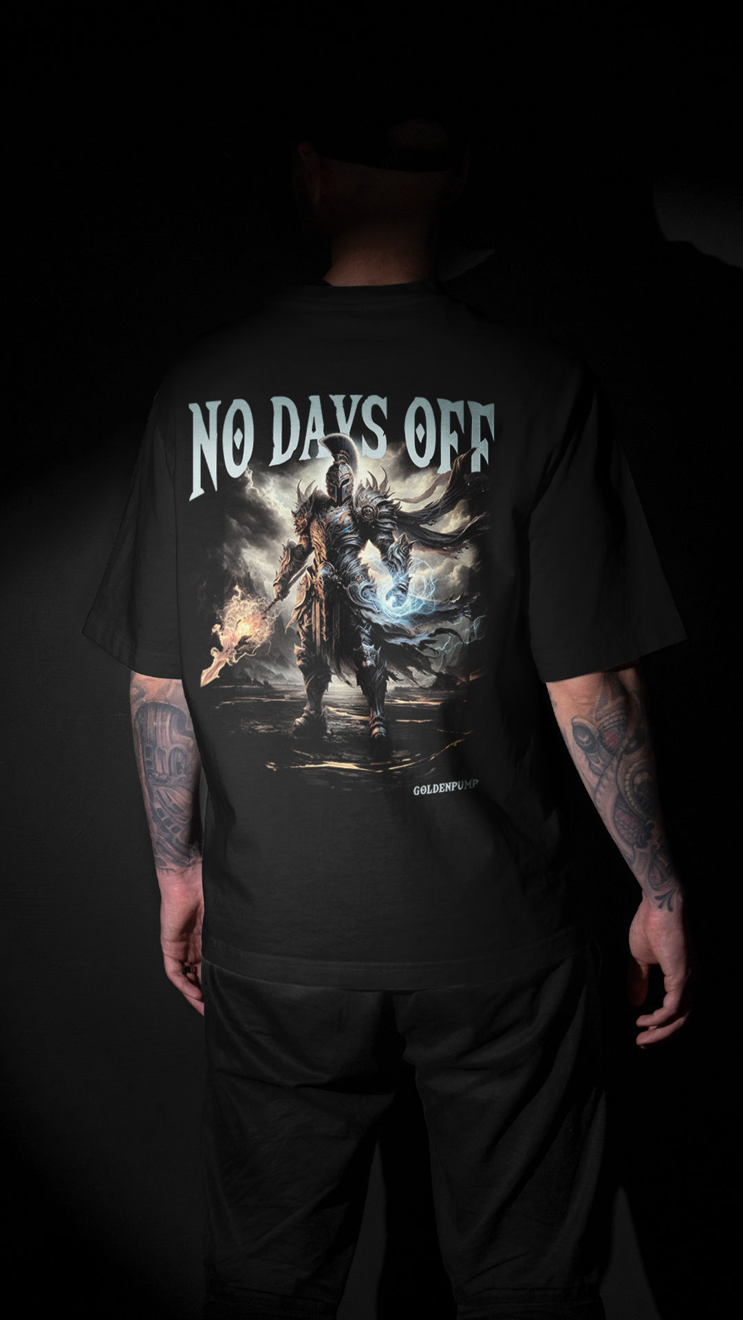 No days off Oversized (Backprint) Shirt