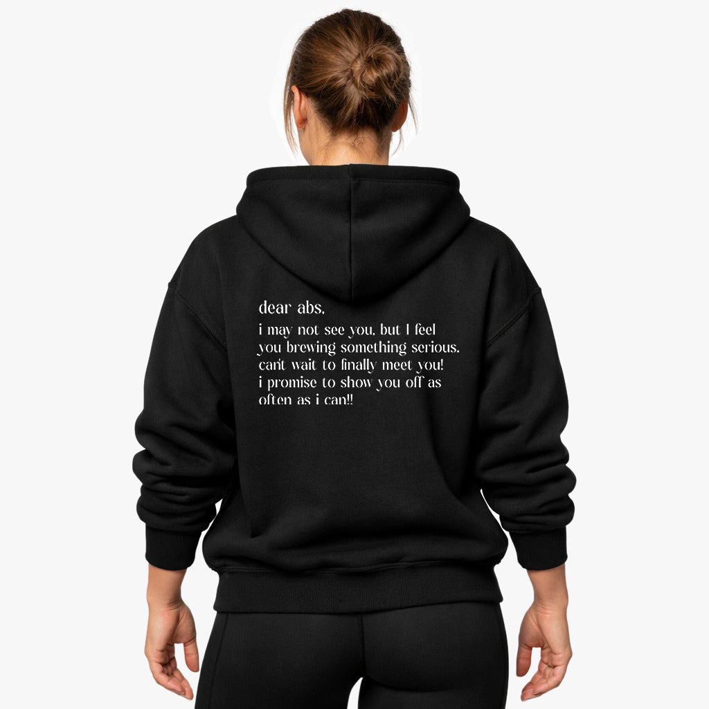 dear abs Oversized Hoodie