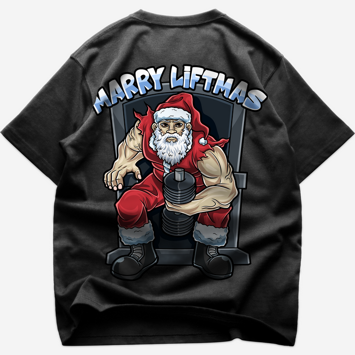 Marry Liftmas (Backprint) Oversized Shirt