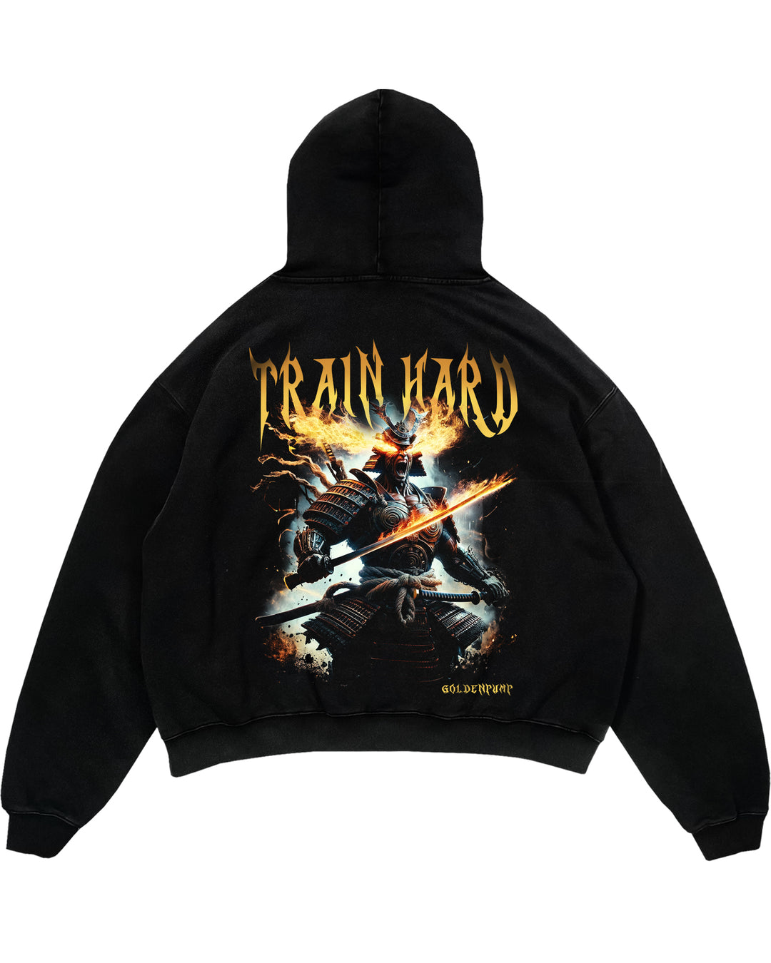 Train hard Oversized (Backprint) Hoodie