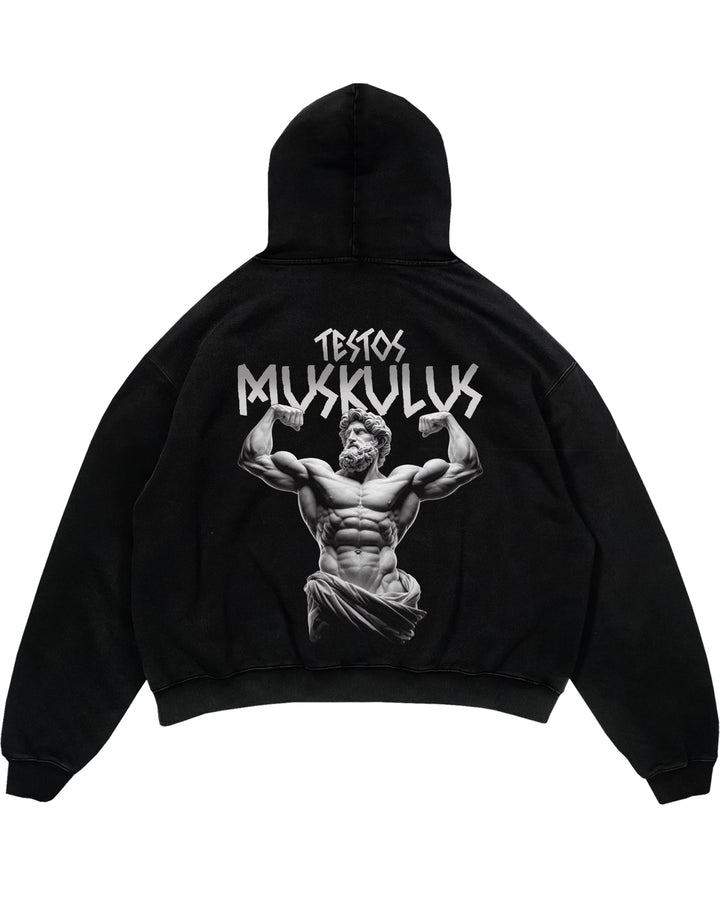 Testos Muskulus Oversized (Backprint) Hoodie